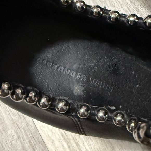 ALEXANDER WANG Gabi Cutout Leather‎ Booties size 5.5 - Picture 6 of 11